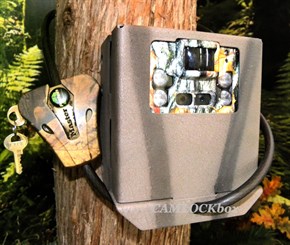 Browning Strike Force Extreme Trail Camera and Camlockbox Security Bear Box 